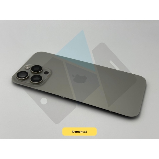 Tylne szkło Iphone 16 Pro Max Demontaż GRADE A+ Programowalne